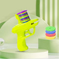 AF Interactive Turnip Gun Cat Toy with 15pcs Reusable Soft Bullets, Pet Hunting Training & Funny Interactive Play Supplies