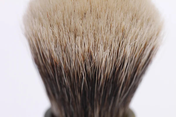 YAQI Retro 22MM Sagrada Familia Two Band Badger Hair Resin Handle Men Wet Shaving Brush High Quality Mature Male Shaving Brush