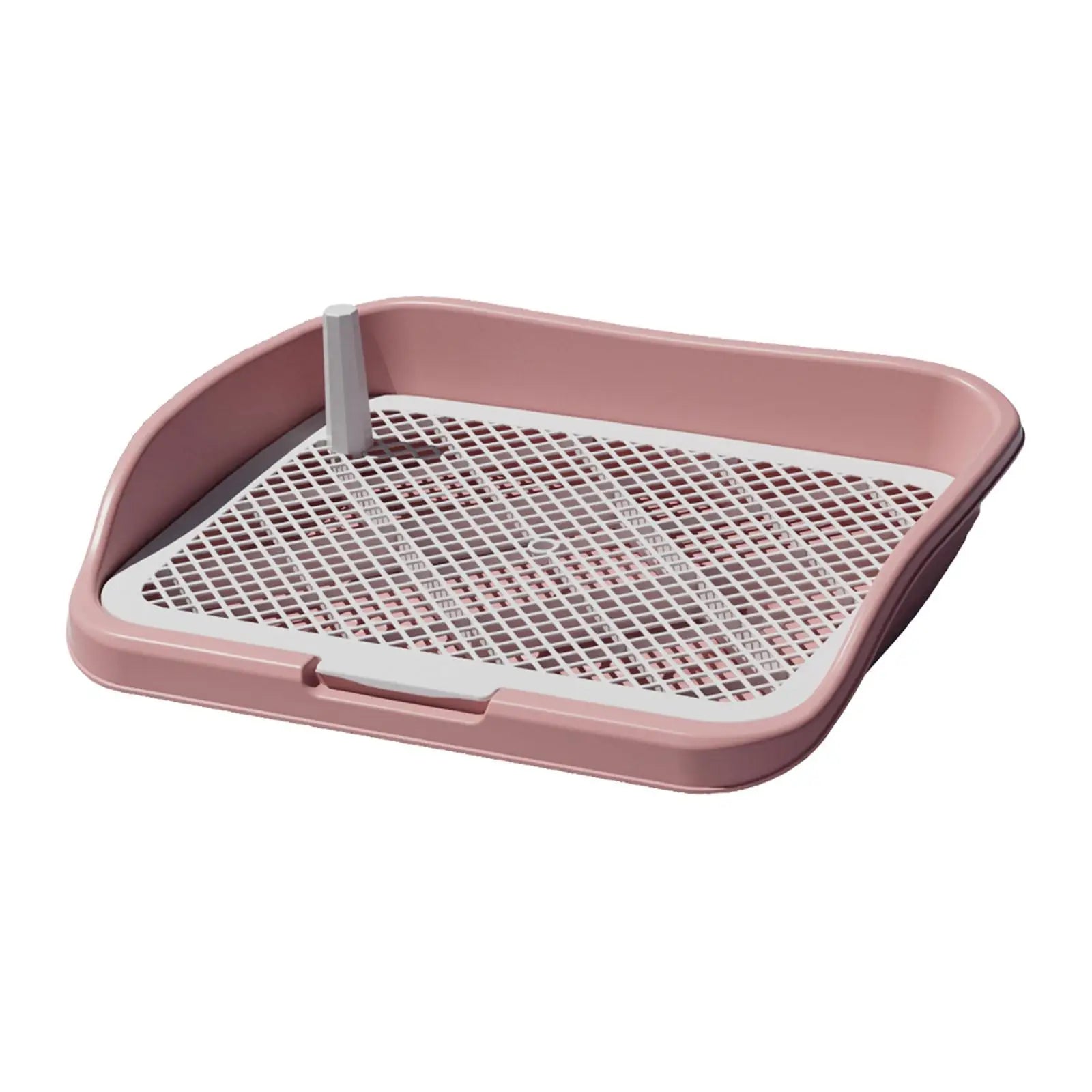 Pee Pad Holder Dog Toilet Open Top Entry Dog Litter Pan Reusable Dog Potty Tray Training Pad for Garden Household Porch Bunny