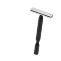 2026 YAQI Chrome And Black Color Aluminum Handle Light Weight AC Blade Excalibur Single-edged Mens Shaving Safety Razor