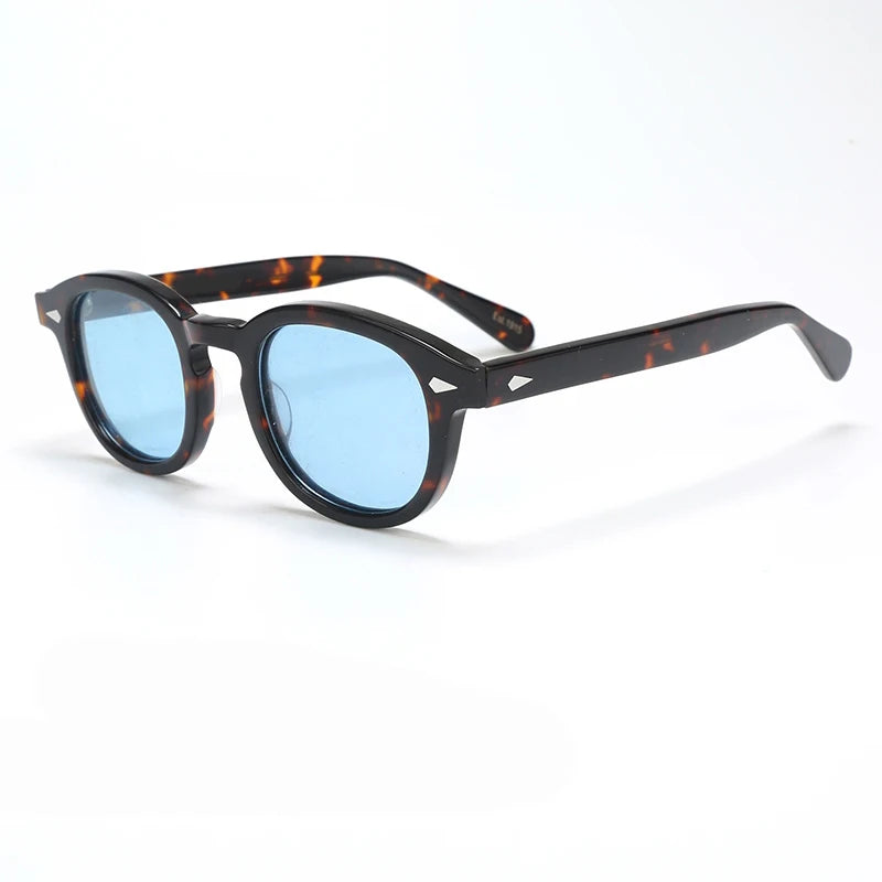 Polarized Sunglasses Men Brand Johnny Depp Sun Glasses Lens Woman Luxury Vintage Acetate Driver's Shade