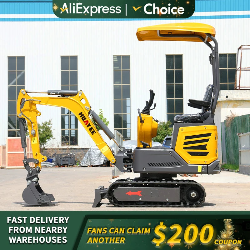 Hydraulic Mini Excavator Prices Multifunctional EPA Engine Small Diggers Portable Excavadora Customize Mini Small Excavators