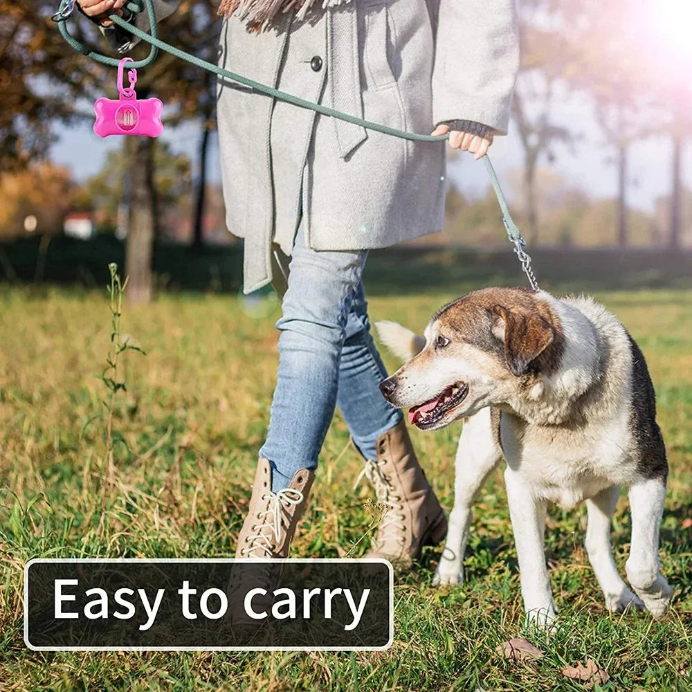120 Rolls Dog Poop Bag Outdoor Cleaning Poop Bag Outdoor Clean Pets Supplies for Dog 15Bags/Roll Refill Garbage Bag Pet Supplies