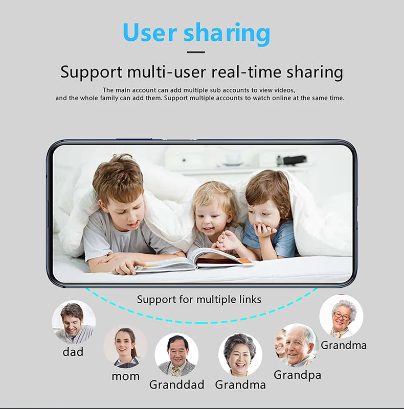 Mini WiFi Camera HD 1080P Indoor Monitor Security Protection Home Baby Video Surveillance IP Cam Audio Recorder 2024 New
