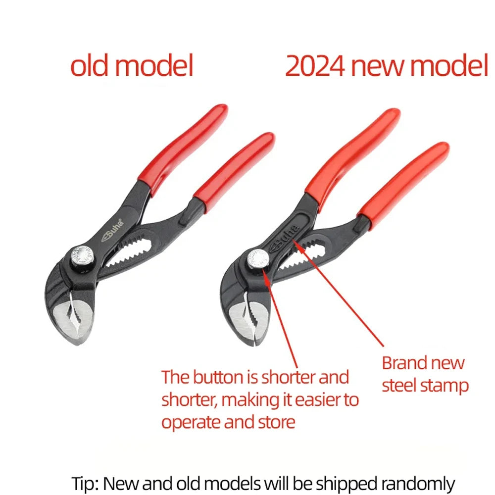 Pintudy Portable 5inch Mini Adjustable Stenciled Crescent Wrench Small Pipe Pliers Multi Functional Shifting Spanner Pump Clamp