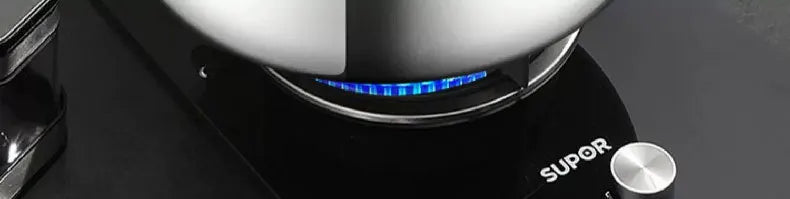 Stainless steel soup pot honeycomb non stick pot no oil fume household hot pot induction cooker gas stove universal