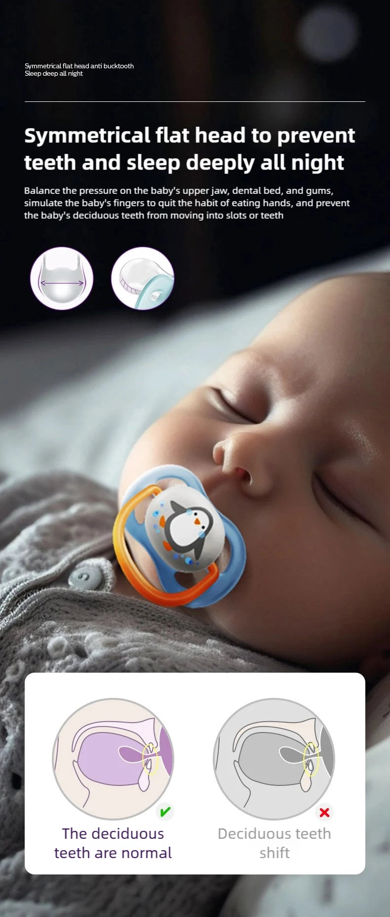 PHILIPS AVENT Silicone Nipple Pacifier Baby Toddler Soothe Kids Newborn Baby Silicone Teething Pacifier Orthodontic Nipples Baby
