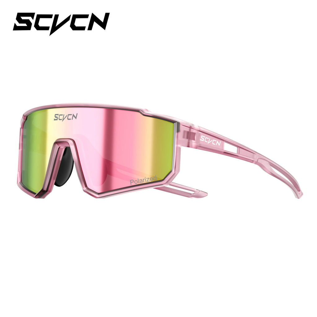 SCVCN New Photochromic Children Cycling Glasses Outdoor Sports Sunglasses Kids Road Bikes Cycling Eyewear UV400 Fashion Goggles