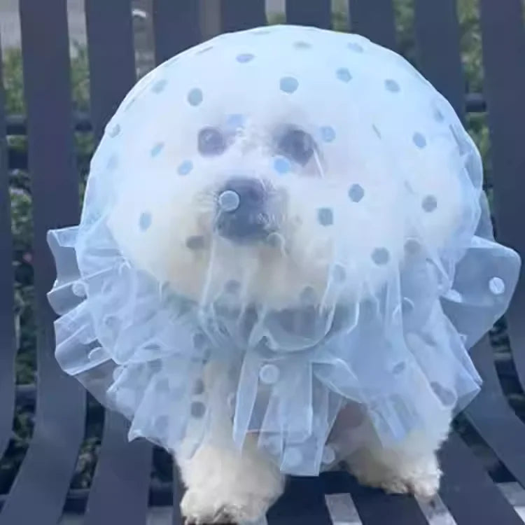 Comfortable Mesh Dog Mouth Cover Prevents Mess Eating Suitable for Small to Medium Dogs Prevents Biting And Licking