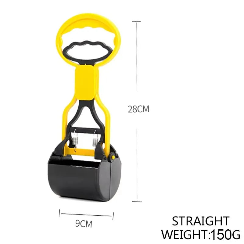 Dog Poop Bags Holder Picker Scooper Dog Waste Clean Up Poop Cleaner Claw Grabber for Dogs Puppy Outdoor Walking Park Tools