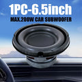 Car Subwoofer 6.5 inch 200W Audio Bass Speaker Car Component Stereo Modification for Car & Home Theater System Upgrade Woofer