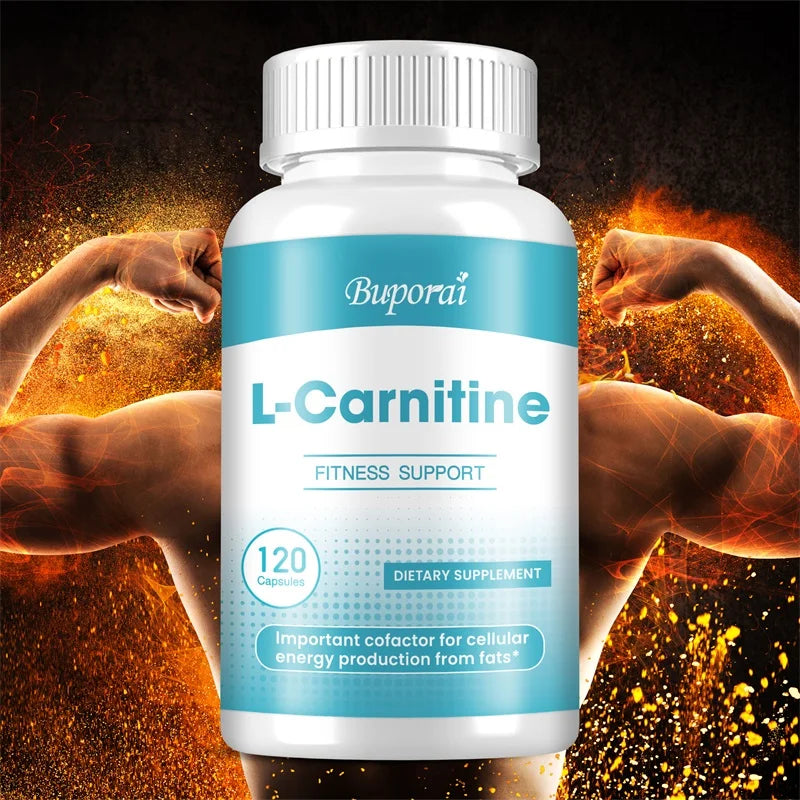 L-Carnitine Capsules - Weight Management,Support Energy,Grow Muscles, Promote Metabolism, Improves Memory and Concentration