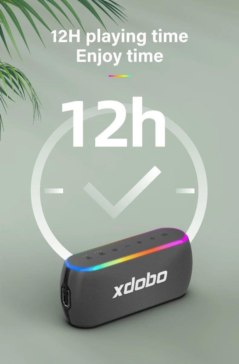 Enceinte Bluetooth 60W XDOBO X8 III Batterie 6600mAh