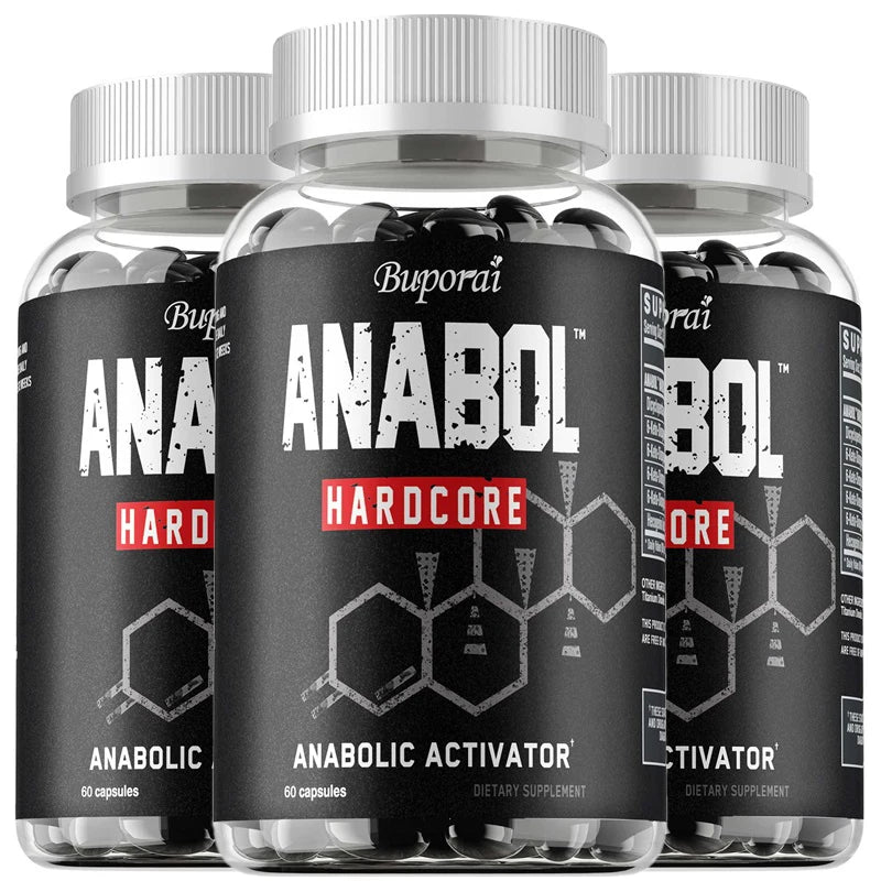 Anabol Supplement - Helps with Muscle Growth and Recovery, Improves Athletic Performance, Increases Strength, Relieve Fatigue