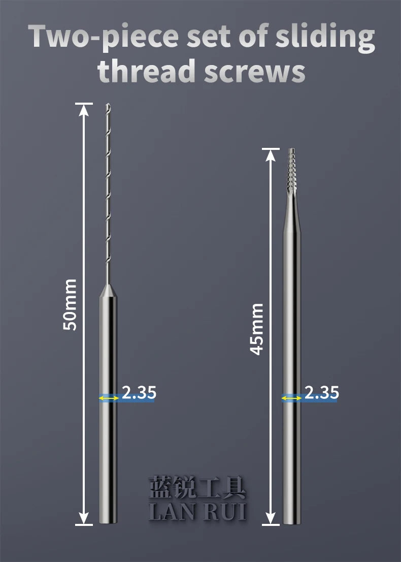 LANRUI U8 Alloy Piercing Sliding Drill Bit for Mobile Phone Repair Alloy Piercing Sliding Drill Bit Removal Extraction Tool