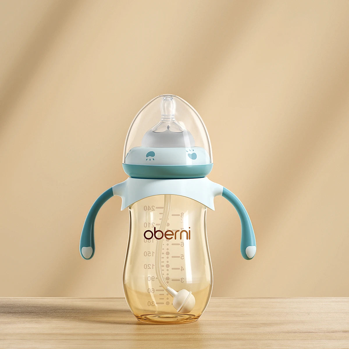 Oberni Baby Food Milk Powder Box Mini Portable Travel Bpa Free Round Shape Formula For Boy and Girl Kid