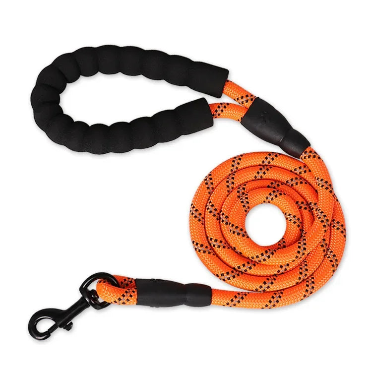 Strong Dog Leash Pet Leashes Reflective Leash For Big Small Medium Dog Leash Drag Pull Tow Golden Retriever