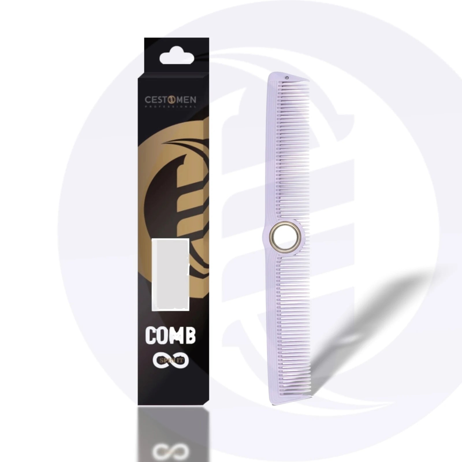 NEW Spining Hair Cutting Comb Professional Fine Teeth Antistatic Barber Hair Comb Salon Heat-Proot Hairdressing Accessories Tool