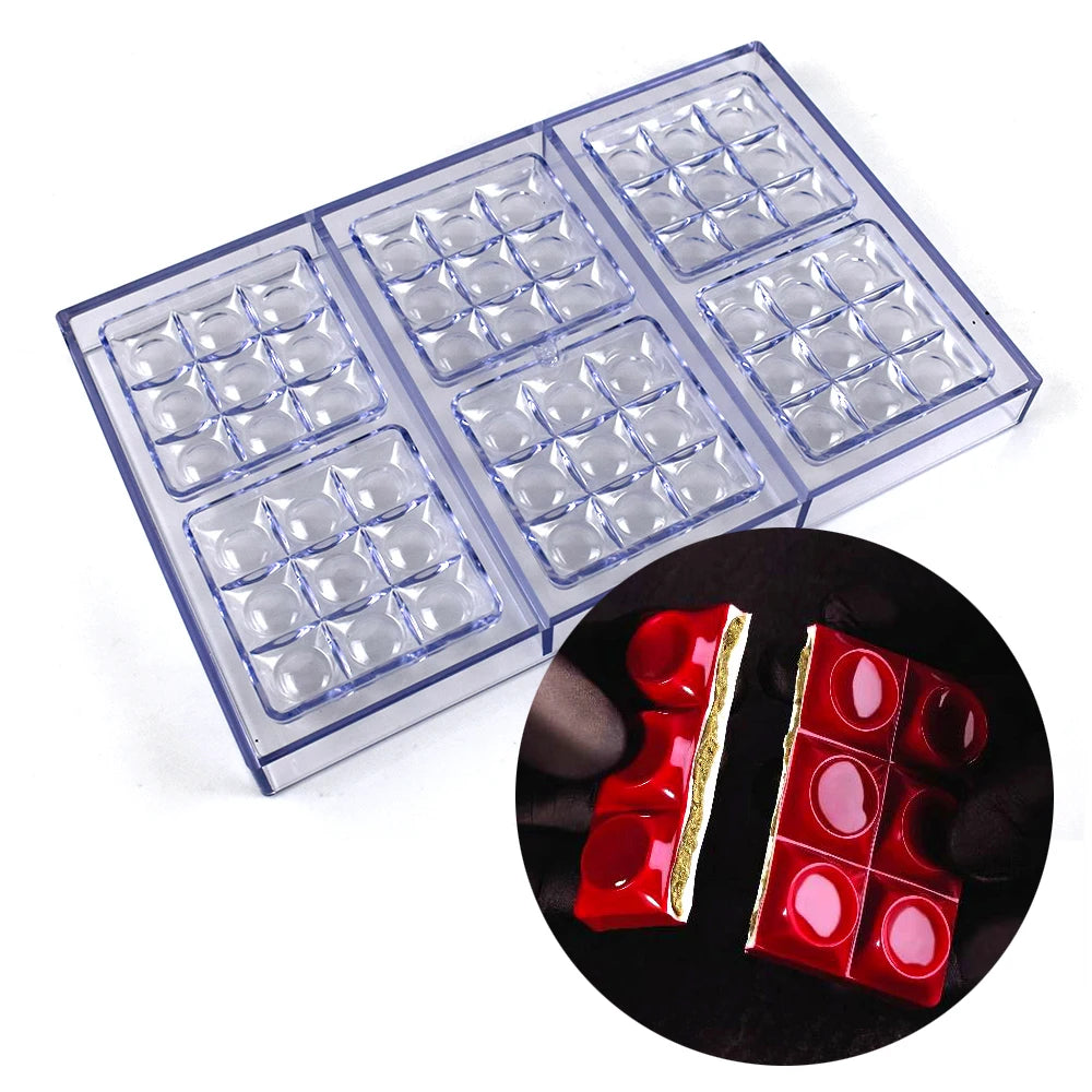 Chocolate Bar Mold Baking Pastry Tools For Baker Polycarbonate Chocolates Bar Bonbons Molds Baking Pastry Confectionery Mould