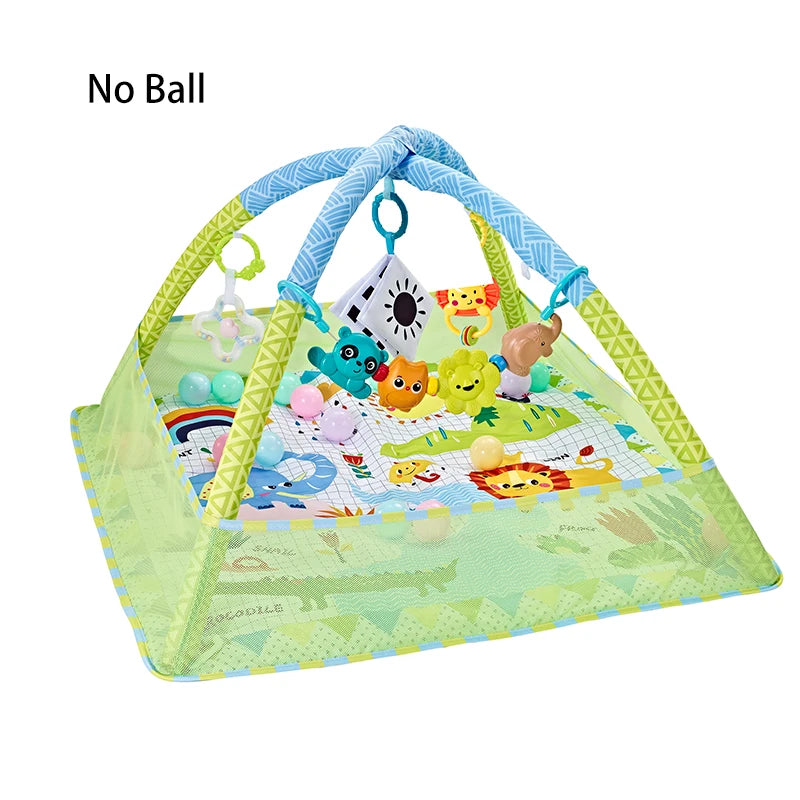 Baby Educational Fitness Frame For Children Crawling Game Blanket Infant Multi-function Detachable Toys Fence Crawling Blanket