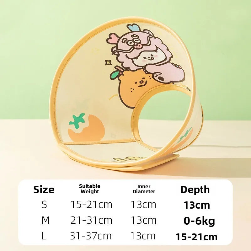 Pet Elizabethan Collar  Spay Neck Bracelet Waterproof Anti-Lick Small Medium Dog Bite Protection Head Cover Hipidog