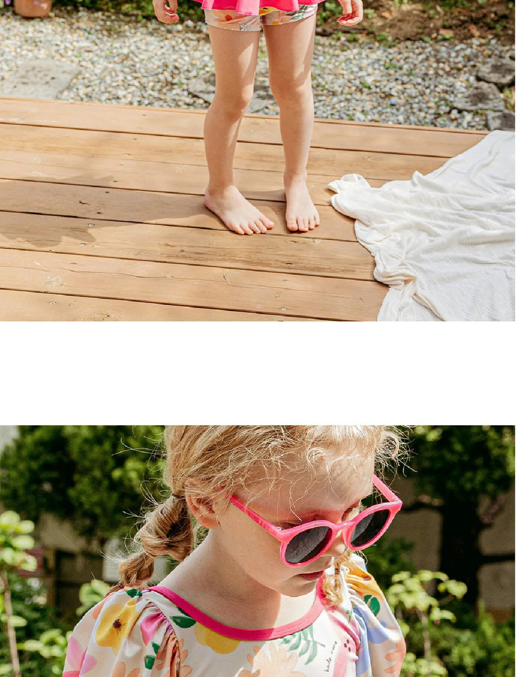 Swimming Suit for Girls Boys Cute Printed Long Sleeve Trousers Beach Swimwear for Kids Quick-dry Swimdress