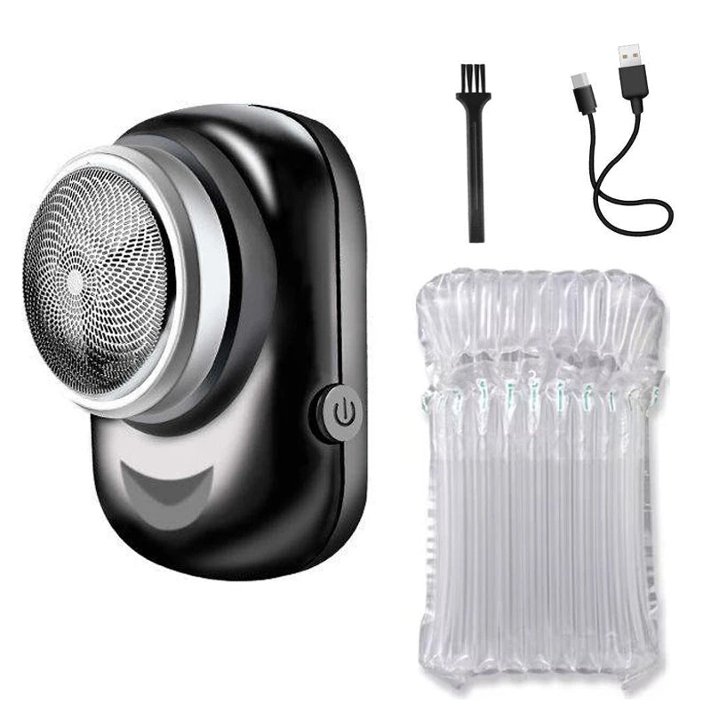 Kemei Single Blade Electric Shaver For Men Beard Stubble Wet Dry Electric Razor Washable Facial Shaving Machine Rechargeable Usb