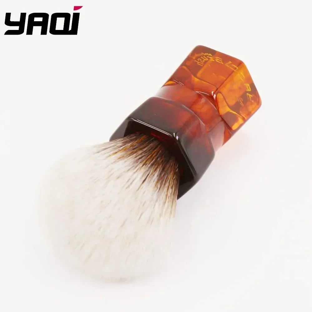 YAQI 24mm Moka Express Synthetic Hair Barbe Mens Shaving Brush