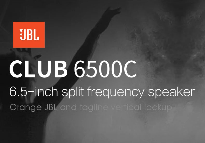 JBL Car Audio Speaker Door 6.5 Inch High Power CLUB6500C Speaker Treble Mid-Subwoofer Speaker Subwoofer Speaker Stereo Surround
