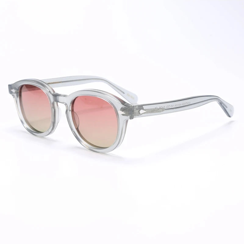 Polarized Sunglasses Men Brand Johnny Depp Sun Glasses Lens Woman Luxury Vintage Acetate Driver's Shade