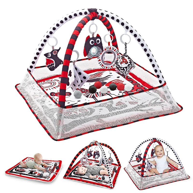 Baby Early Education Toys Mat Infant Fitness Gym Activity Center Play Mat Cognitive Development Puzzle Newborn Toys Ideal Gift