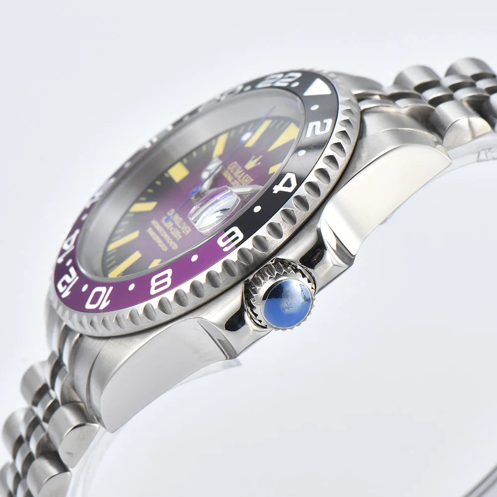 Luxury NH35 Watch 40mm Diver Men's Mechanical Watch Sapphire Glass Automatic Watch NH35 Stainless Steel Watch for men