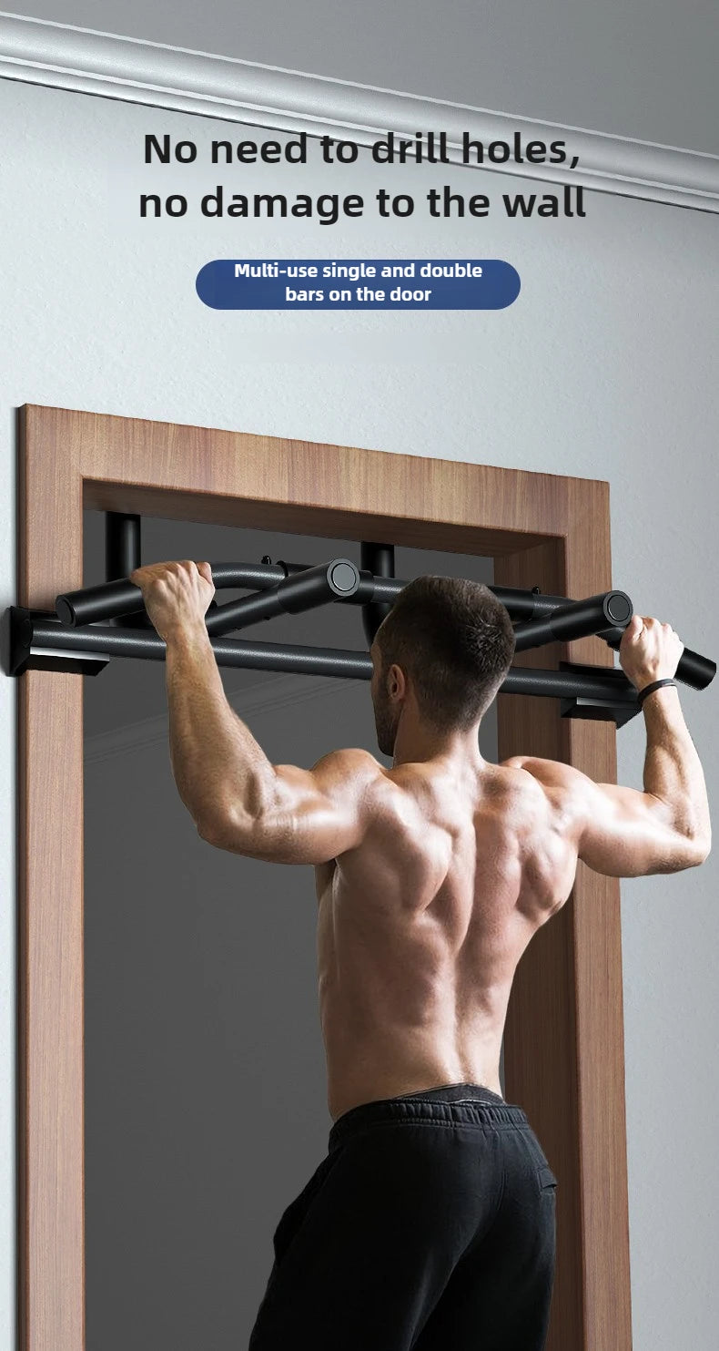 Door Frame Pull-up Bar Wall Mounted Door Pull-up Bar Pull-up Bar Multi-purpose Push-up Bar Indoor Home Gym Equipment