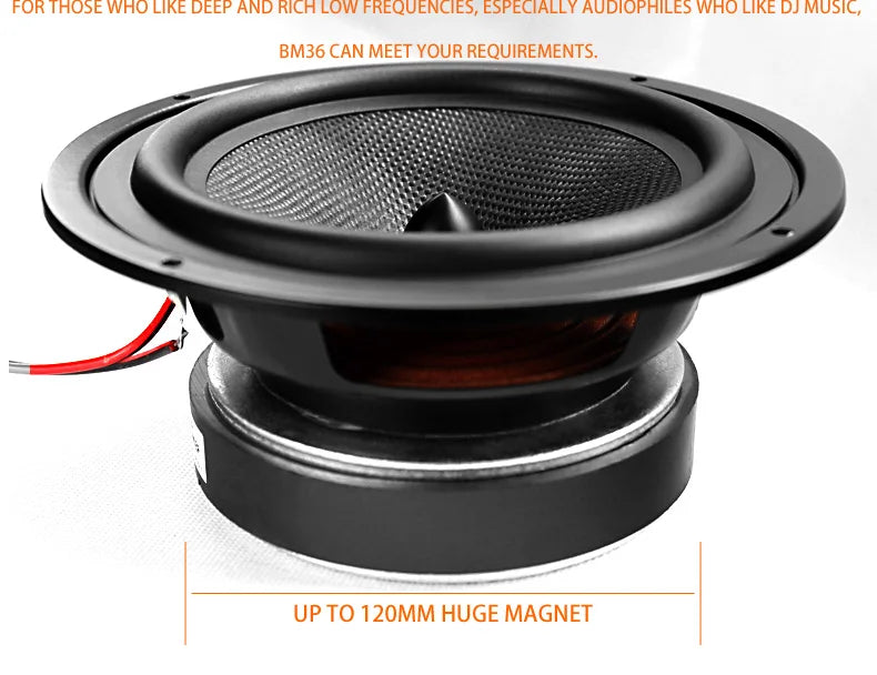 BM36speaker High fidelity hifi speaker audiophile grade passive bookshelf speaker