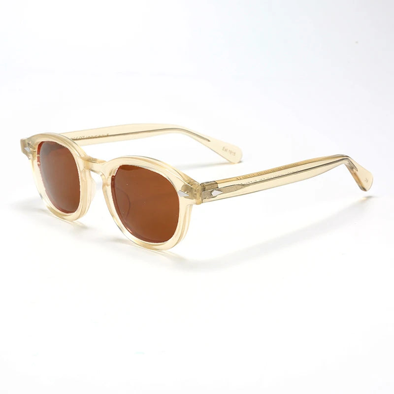 Johnny Depp Polarized Sunglasses Men Women Luxury Brand Designer Style Sun Glasses For Male Female Oculos