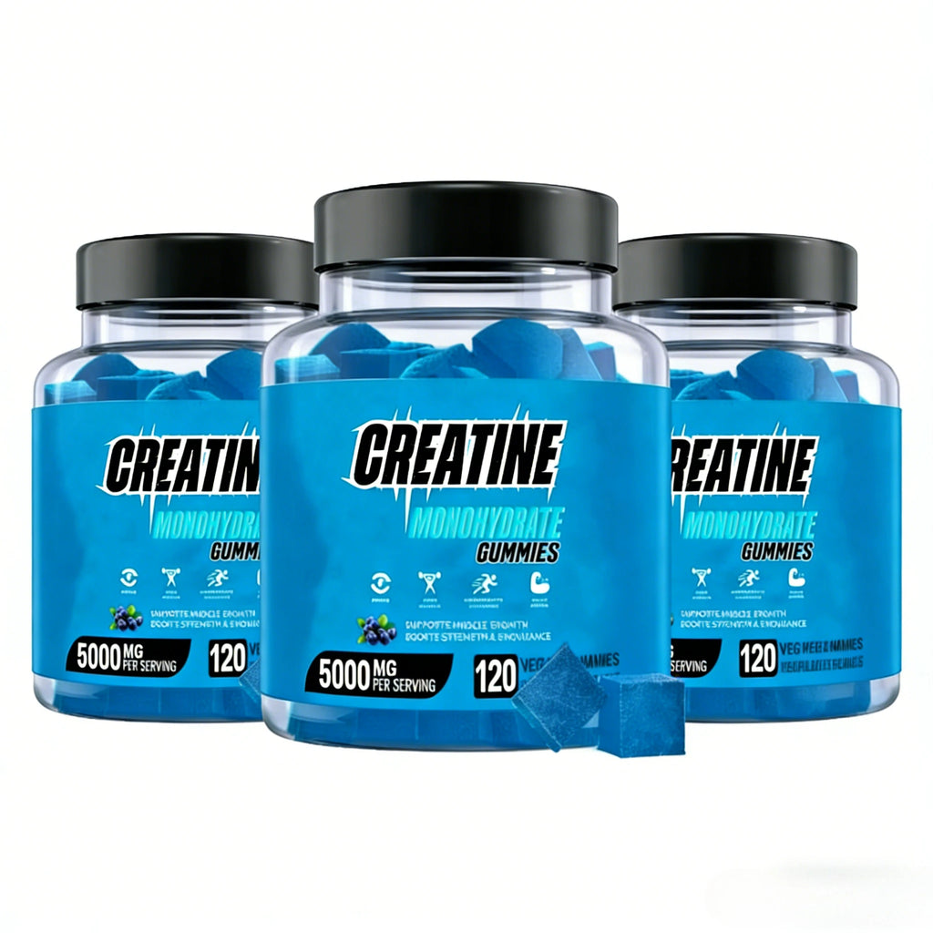 Creatine Monohydrate Gummies for Men & Women-5g of Creatine Monohydrate Per Serving- Help Increase Strength and Build Muscle
