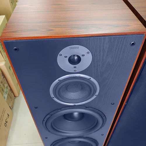 200W 12-inch Floor Speakers Surround Hi-fi Passive Speakers Home Theater High-power Bookshelf Speakers Three-unit Bass Speakers