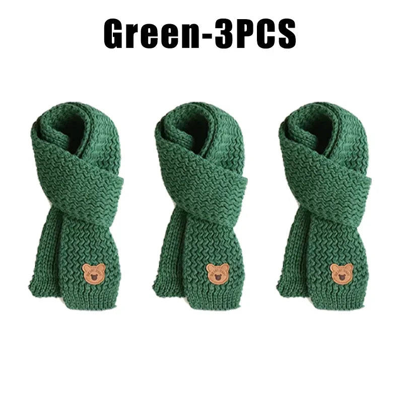 Kids Scarf Boys Girls Baby Winter Warm Scarf Women Knit Shawl Scarf Children Neck Collar Keep Warm Accessories Cheap Parent