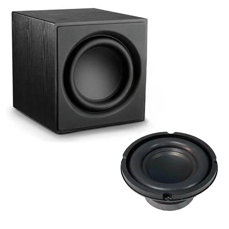1pc 6.5" Car Subwoofer 200W Audio Speaker 4 Ohm Car Component Stereo Modification for Car & Home Theater System Upgrade