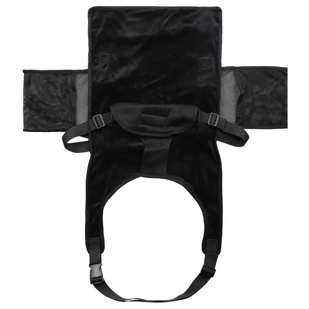 Kids Airplane Seat Extender Toddler Airplane Bed with Side Pocket Comfortable Breathable baby plane Travel Footrest Hammock
