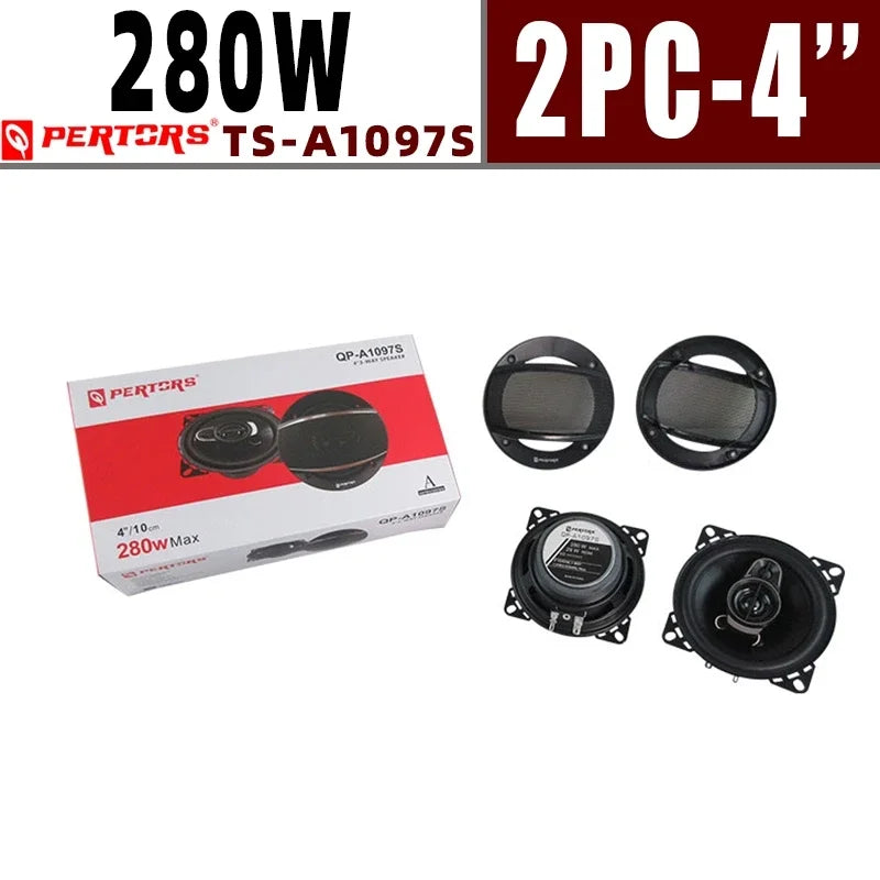 4/5/6/6x9 Inch Universal Car HiFi Coaxial Speaker 280W/320W/400W/650W Auto Music Stereo Car Door Full Range Speakers Woofer