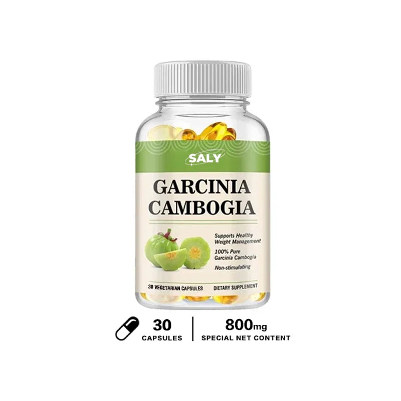 Garcinia Cambogia Extract 2 Month Supply - Helps Suppress Appetite, Suitable For Vegetarians - 120 Capsules