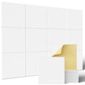 12 Pack Self-Adhesive Acoustic Panels 12" X 12" X 0.4" Square Sound Proof Panels Noise Insulation Wall Stickers for Home Studio