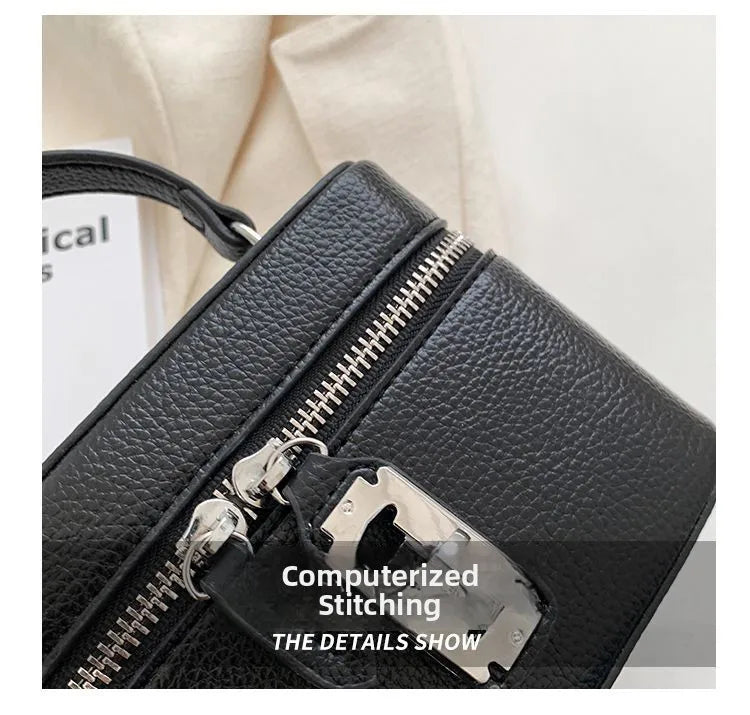 Fashionable Chain Strap  Square Bag for Women Summer New Style Handbag High Quality Crossbody Bag Stylish Trendy Small Bag