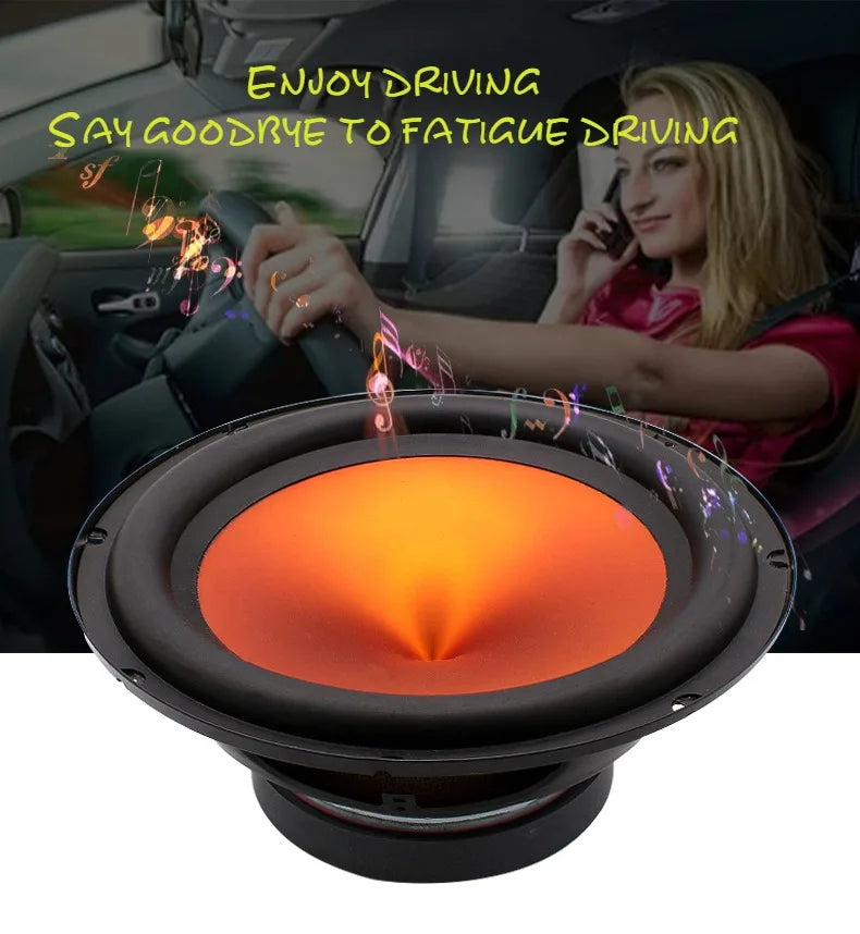 12" Car Subwoofer Speaker High-Quality High-Power Bass Speaker 12V Effective Power 180W