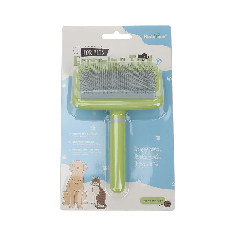Pet Grooming Comb Dog And Cat Brush for Beauty And Thickening Hair Plastic Pet Supplies Universal for All Pets