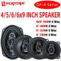 4/5/6/6x9 Inch Universal Car HiFi Coaxial Speaker 280W/320W/400W/650W Auto Music Stereo Car Door Full Range Speakers Woofer