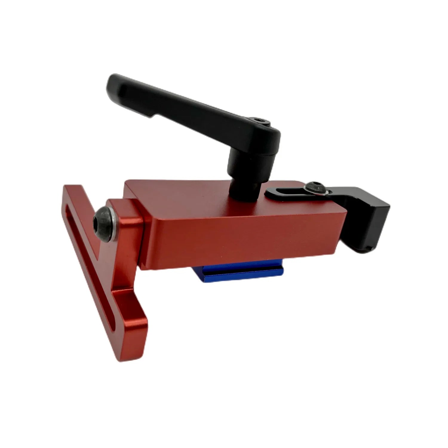 Miter Track Stop T-Slot T-Tracks Stop Chute Locator Aluminium Alloy Backing Connector for Woodworking Guide Rail Table Saw DIY