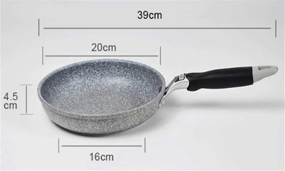 Non-Stick Pan Frying Pan Wok Pan 28cm Home Steak Skillet Pancake Fried Induction Cooker Gas Stove Special Saucepan Nonstick Pan