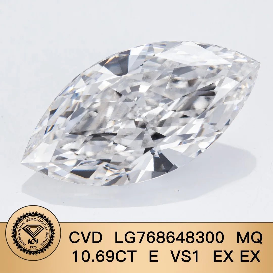 Limited-time 50% off on large With IGI Certificate 7ct 8ct 9ct 10ct 20ct 30ct Big Lab Grown Diamonds CVD Laboratory Diamond